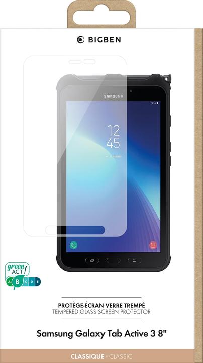 Actual product image Bigben Tempered glass for Galaxy Tab Active 3 8". (1 Piece, Galaxy Tab Active 3 8.0 (2020))