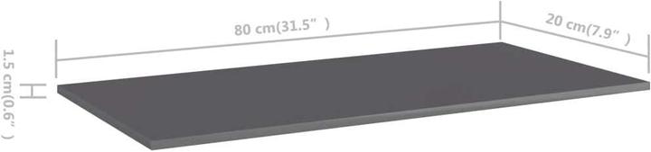 Produktbild vidaXL Marshal (80 x 20 x 1.50 cm)