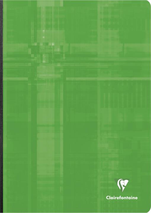 Image du produit Clairefontaine Carnet de notes avec dos en lin (A4, À rayures, Couverture souple)