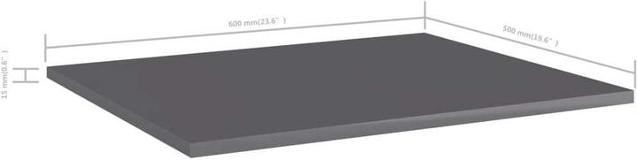 Actual product image vidaXL Marshal (60 x 50 x 1.5 cm)