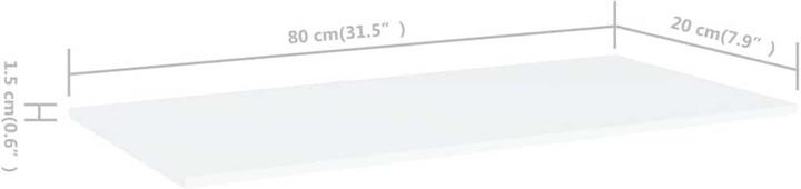 Image du produit vidaXL Marshal (80 x 20 x 1,5 cm)