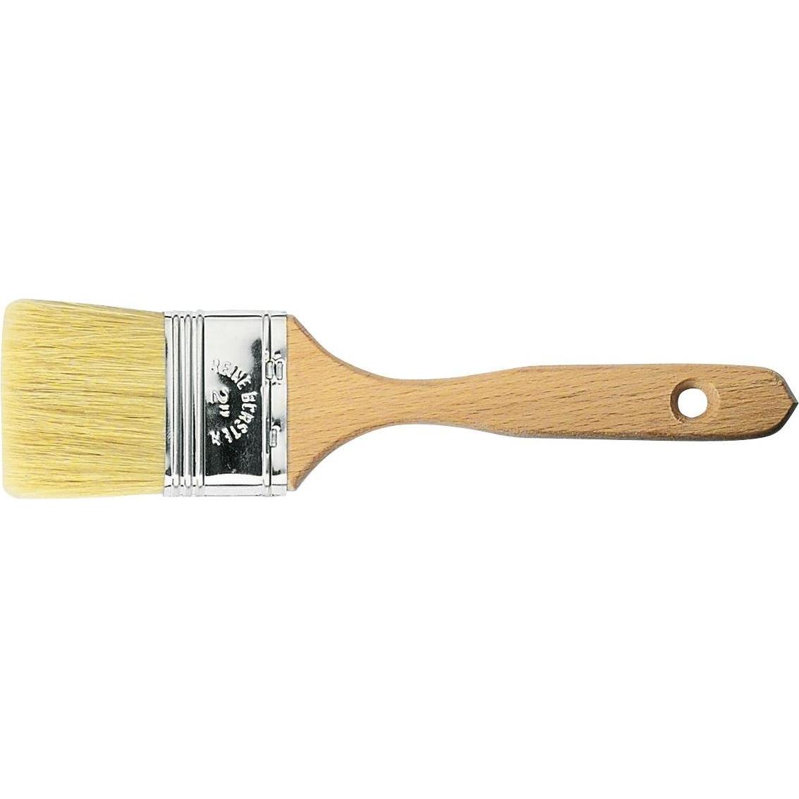 Schuller Eh'klar, Pinsel, Flächenstreicher Breite 15 mm Flachpinsel Malerpinsel mit Holzstiel roh (15 mm)