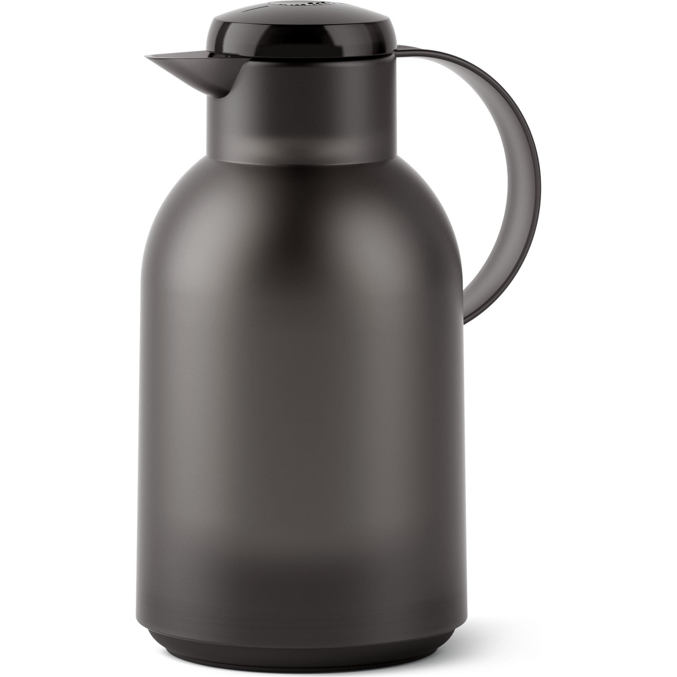 2x Emsa Samba Quick, Thermoskanne, Schwarz