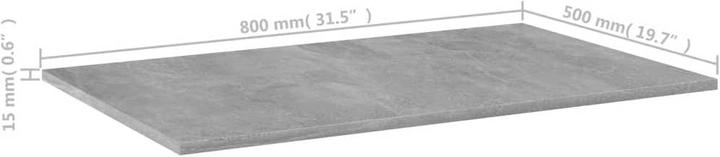 Produktbild vidaXL Marshal (80 x 50 x 1.50 cm)