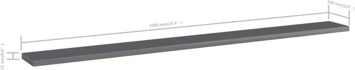 Produktbild vidaXL Marshal (100 x 10 x 1.50 cm)