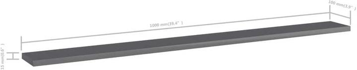 Immagine prodotto vidaXL Marshal (100 x 10 x 1.50 cm)