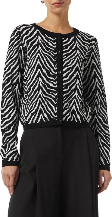 Produktbild Comma Strickjacke Kurze Strickjacke mit Animal-Muster (42)