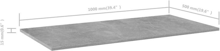 Image du produit vidaXL Marshal (100 x 50 x 1.50 cm)