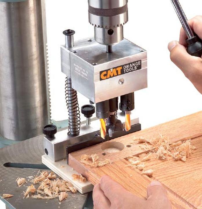 Produktbild CMT Orange Tools CMT333 base for hinges universal system for hinge drilling hand drill