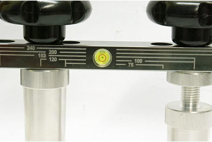 Actual product image Haas Aluminum Angle Valve Water Level