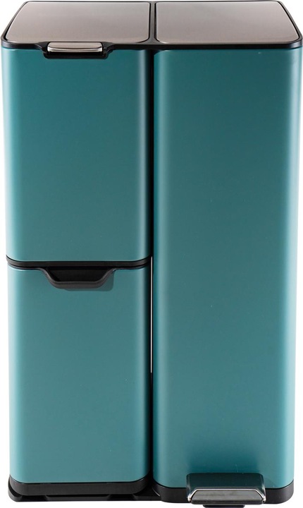 Produktbild HTI-Living Mülleimer Edelstahl mit 3 Behältern (60 l)