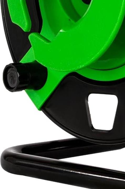 Image du produit REV Cable Reel EX 40m H05RR IP44 3000W Extension Cable Outdoor Rubber Grounded Plug Green (40 m, 1.50 mm²² mm)