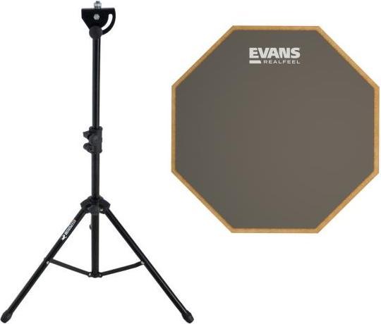 Evans RF-6GM 6 Practice Pad with DPS Stand