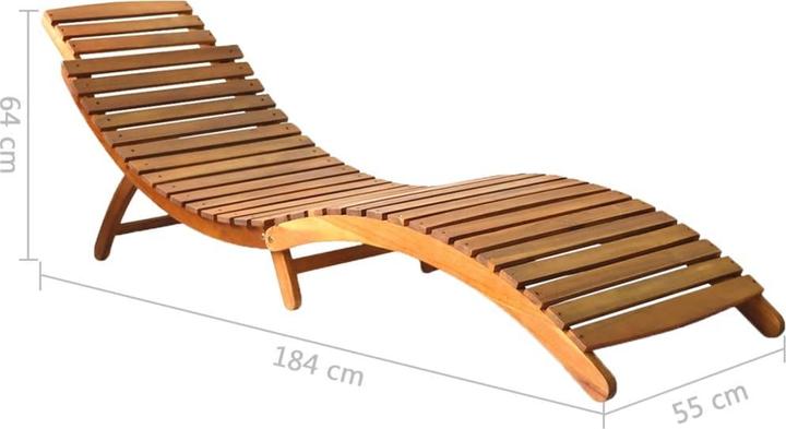 Immagine prodotto vidaXL Sonnenliege (184 cm)