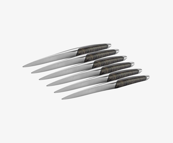 Actual product image Sknife Table knife set 6 pcs. ash (6 Piece, Knife)
