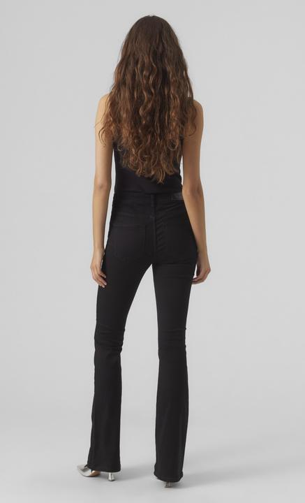 Actual product image Vero Moda VMpeachy flared mid rise jeans