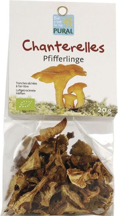 Produktbild Pural Pfifferlinge luftgetrocknet Bio