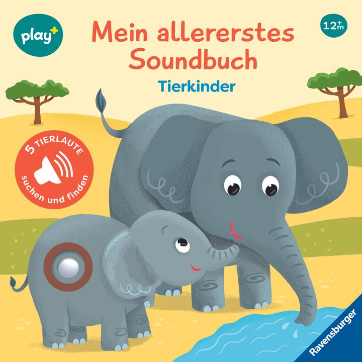 Produktbild Ravensburger Play+ Mein allererstes Soundbuch: Tierkinder (Deutsch)