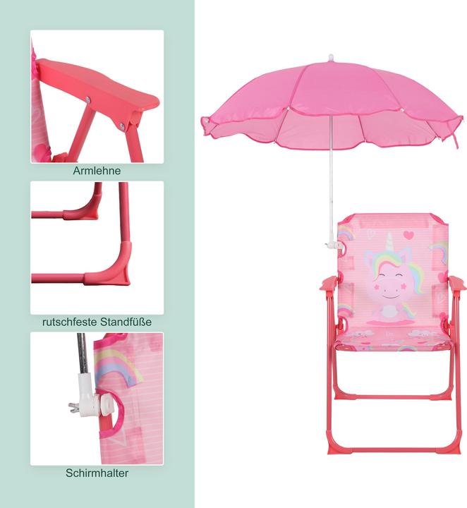 Produktbild Relaxdays Kinder-Klappstuhl