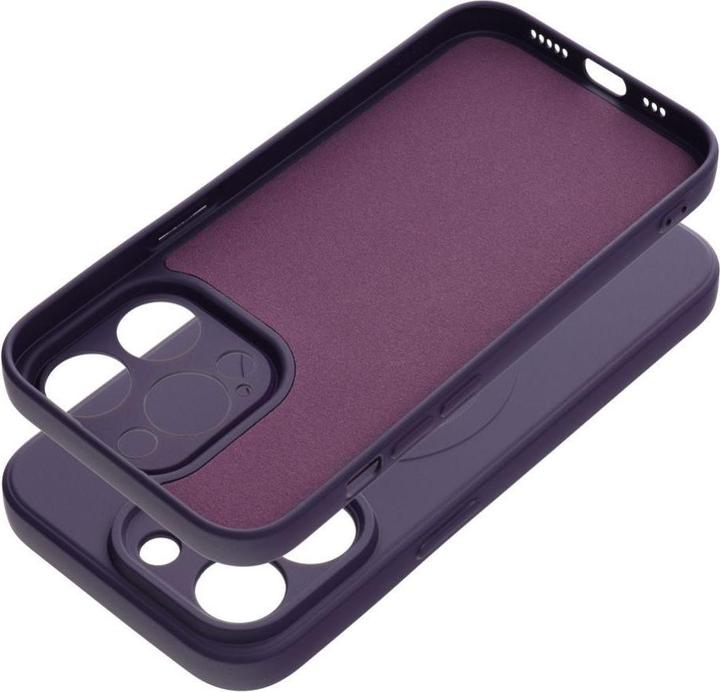 Immagine prodotto 4Kom Back panel cover OEM SILICONE MAG COVER case compatible with MagSafe for IPHONE 14 Pro dark purple (Apple iPhone 14 Pro)