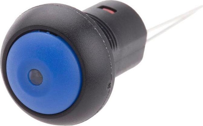 Produktbild RS PRO Switch round pushbutton Blue white LED