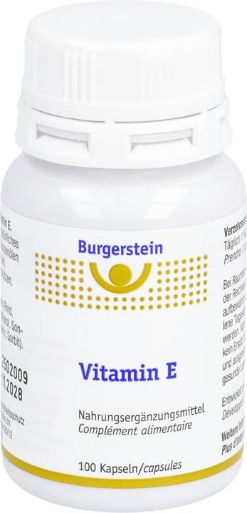 Actual product image Burgerstein Vitamin E (100 pcs., Capsules)