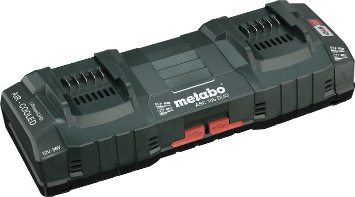 Metabo Double quick charger ASC 145 DUO Air Cooled (18 V)