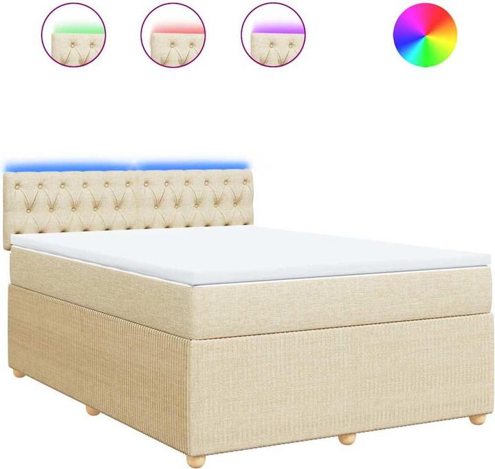 Actual product image vidaXL Boxspringbett (140 x 190 cm)