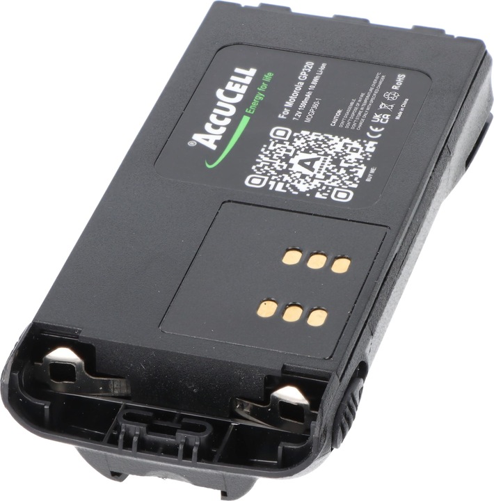 Produktbild AccuCell Akku passend für Motorola GP320, GP340, GP360, HNN9008 1300-1500mAh