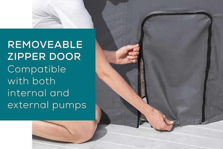 Actual product image Bestway Lay-Z-Spa Thermal CoverSquare 201x201x80