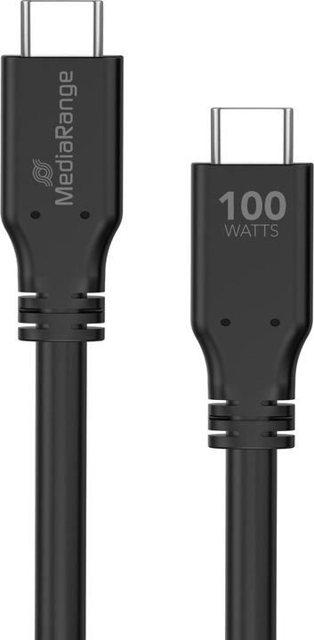 Produktbild MediaRange Lade- & Datenkabel USB-C E-Mark-Chip 10Gbit/s 3m (3 m, USB 3.2)