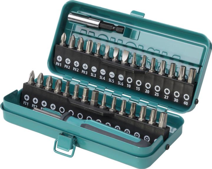 Actual product image wolfcraft 1 Standard bit set 32 pcs. (Hexagon socket TX)