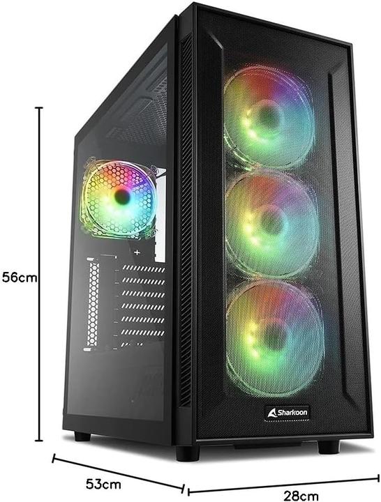 Image du produit Sharkoon Tour TG6M RGB (ATX, mATX, Mini-ITX)