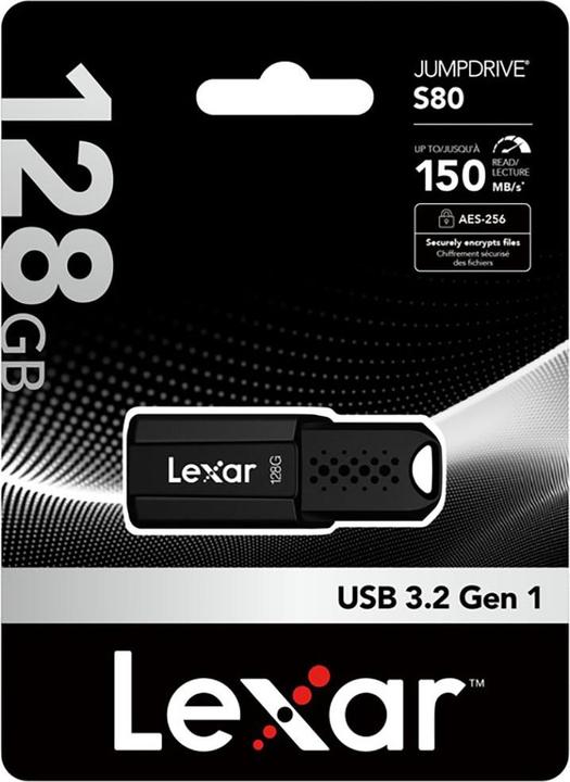 Produktbild Lexar JumpDrive S80 (128 GB, USB-A)