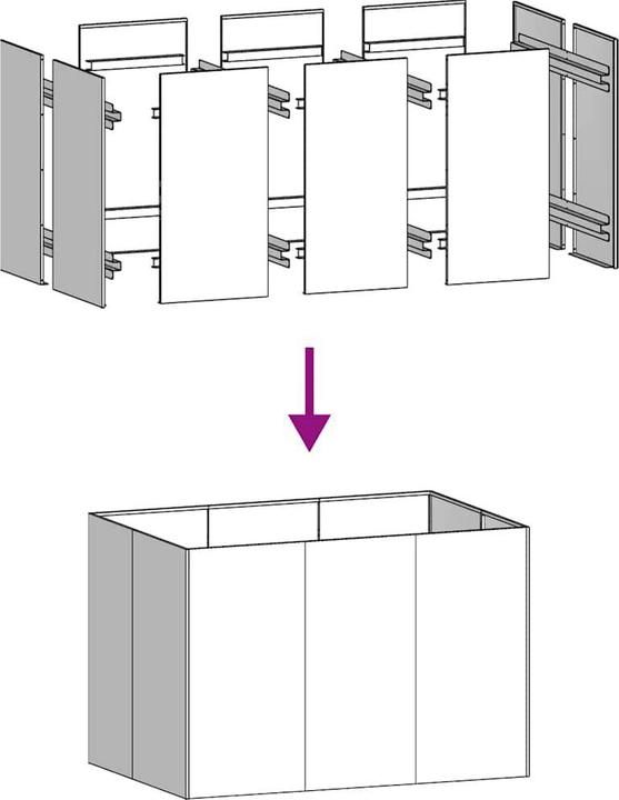 Image du produit vidaXL Pflanzkübel