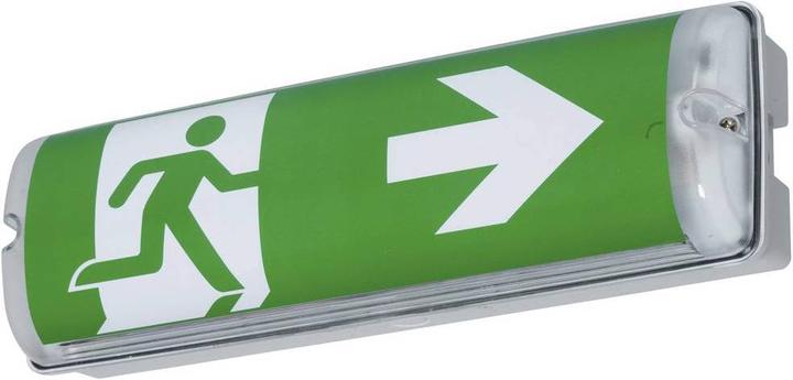 Actual product image B-Safety B STY LED escape route emergency lighting wall surface mounting exit, escape route, right, left