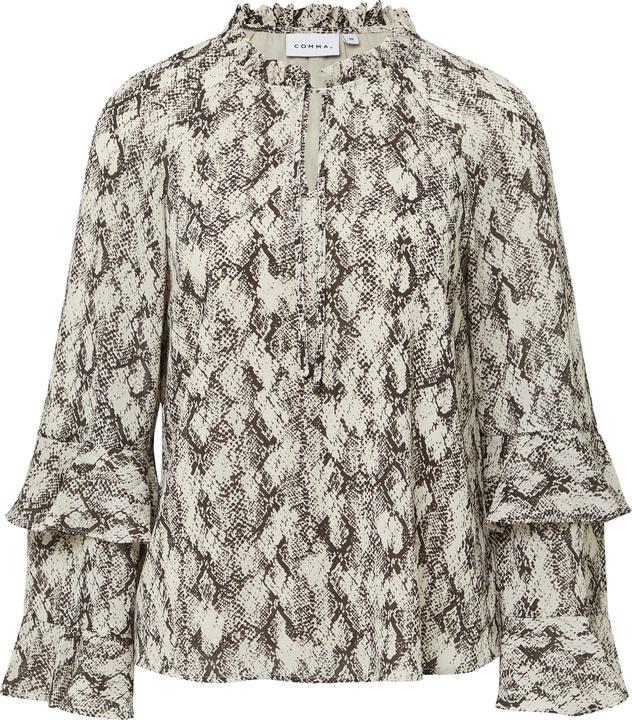 Immagine prodotto Comma Bluse Bedruckte Chiffonbluse mit femininen Volants (32)