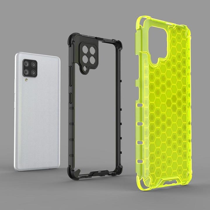 Produktbild Hurtel Honeycomb Case armor cover with TPU Bumper for Samsung Galaxy A42 5G black (Samsung Galaxy A42 5G)