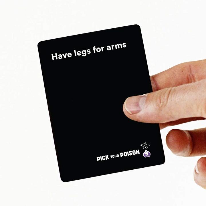 Actual product image Dyce Games Pick Your Poison The Would You Rather...? Party Game (Family / All Ages Edition) (English, 3 - 10 Players)