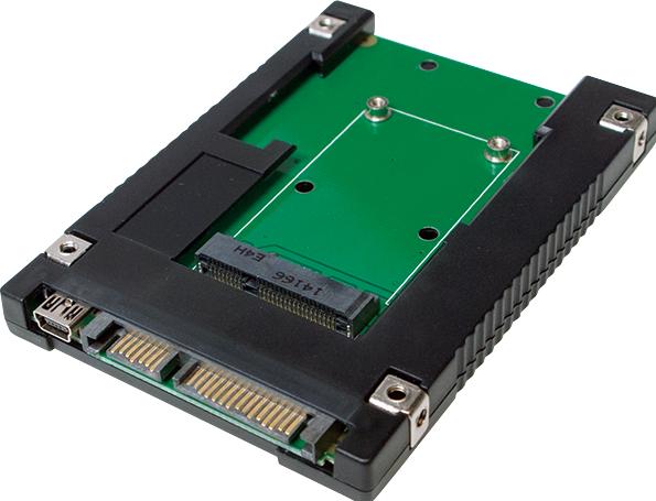 Actual product image LogiLink mSATA SSD to 2.5" SATA Adapter (SATA)