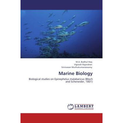 Marine Biology, Fachbücher von Badhul Haq, Vignesh Rajendran, Srinivasan Muthukumaraswamy