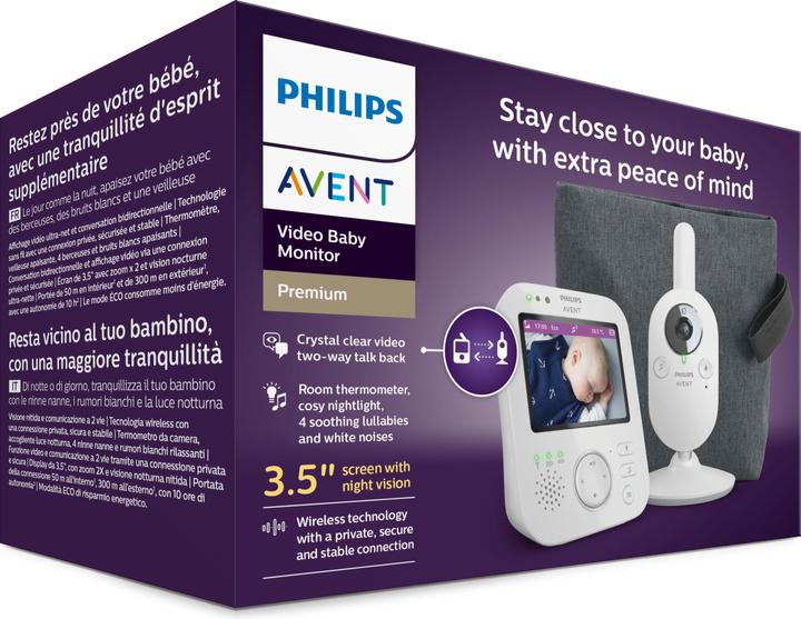 Produktbild Philips Avent Video & Audio Premium (Babyphone mit Kamera, 300 m)