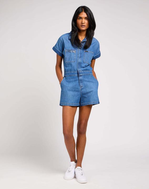 Actual product image Lee Overall Short Unionall (S)