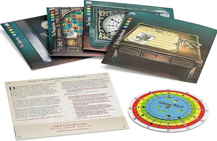 Immagine prodotto Thinkfun Fuggire dalla stanza: il segreto del rifugio del dottor Gravely (Tedesco, 3 - 8 Giocatori)