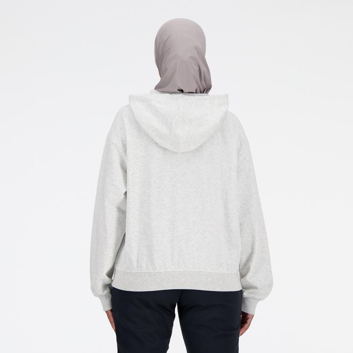 Produktbild New Balance W French Terry Stacked Logo Hoodie (M)