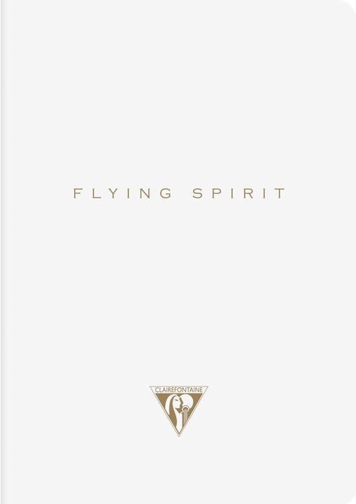 Immagine prodotto Clairefontaine Flying Spirit White Piq Txt. A5 96p L (A5, Copertina rigida)