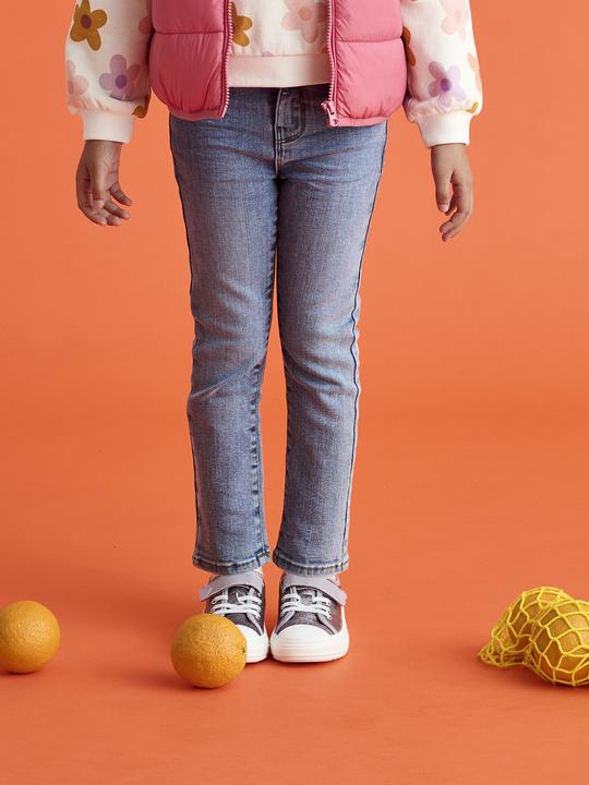 Produktbild Vertbaudet Mädchen Slim-Jeans, Hüftweite SLIM (98)