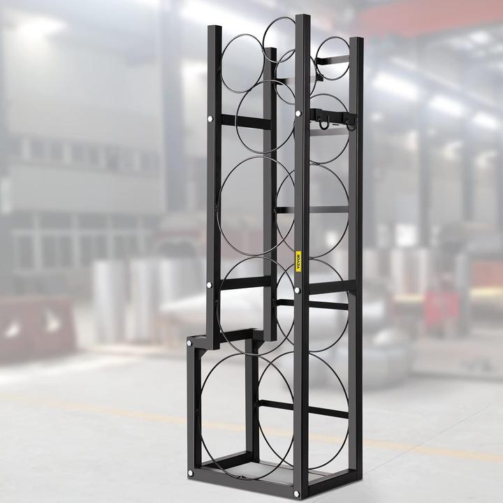 Actual product image Vevor Refrigerant Tank Rack