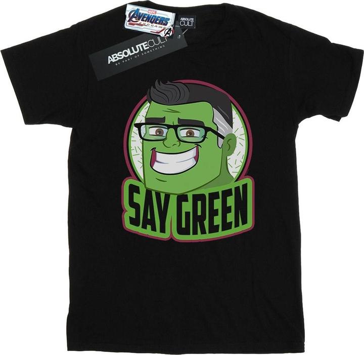 Avengers Endgame Hulk Say Green TShirt (XXL)