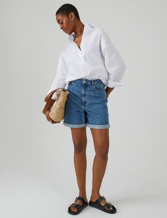 Actual product image La Redoute Collections Jean shorts